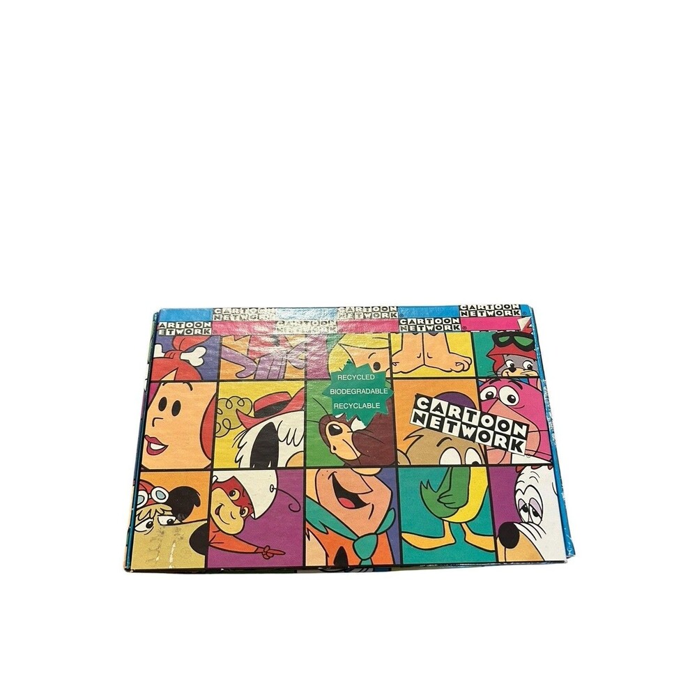 Vintage Cartoon Network School Pencil Box Case Rare 1994 For Trinkets Pens Etc